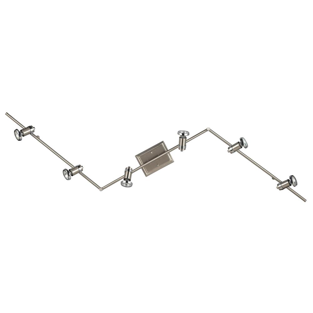 Canarm IT391A06BCH10 Shay 6 Lt Track Light in Chrome